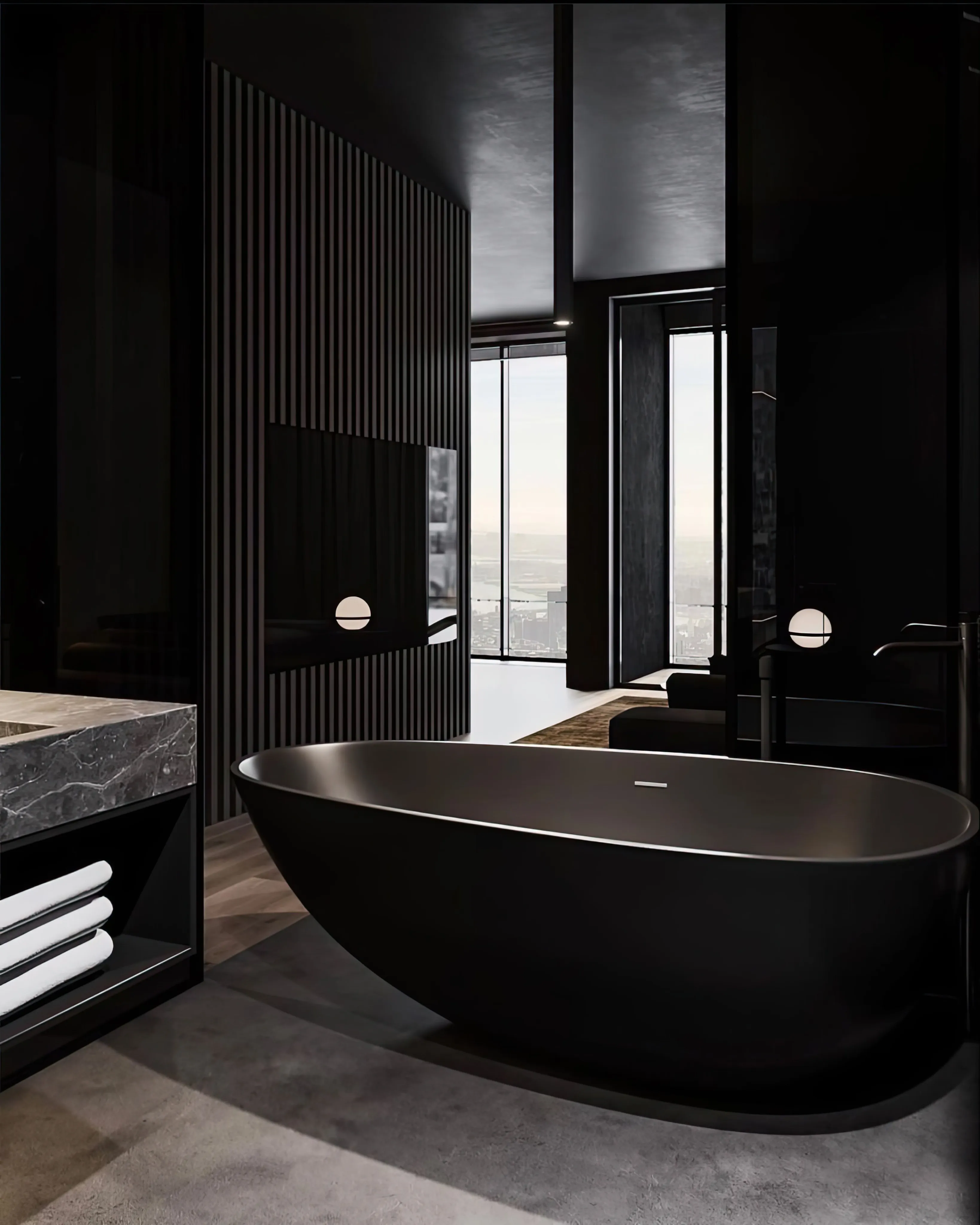 Интерьер ванной комнаты